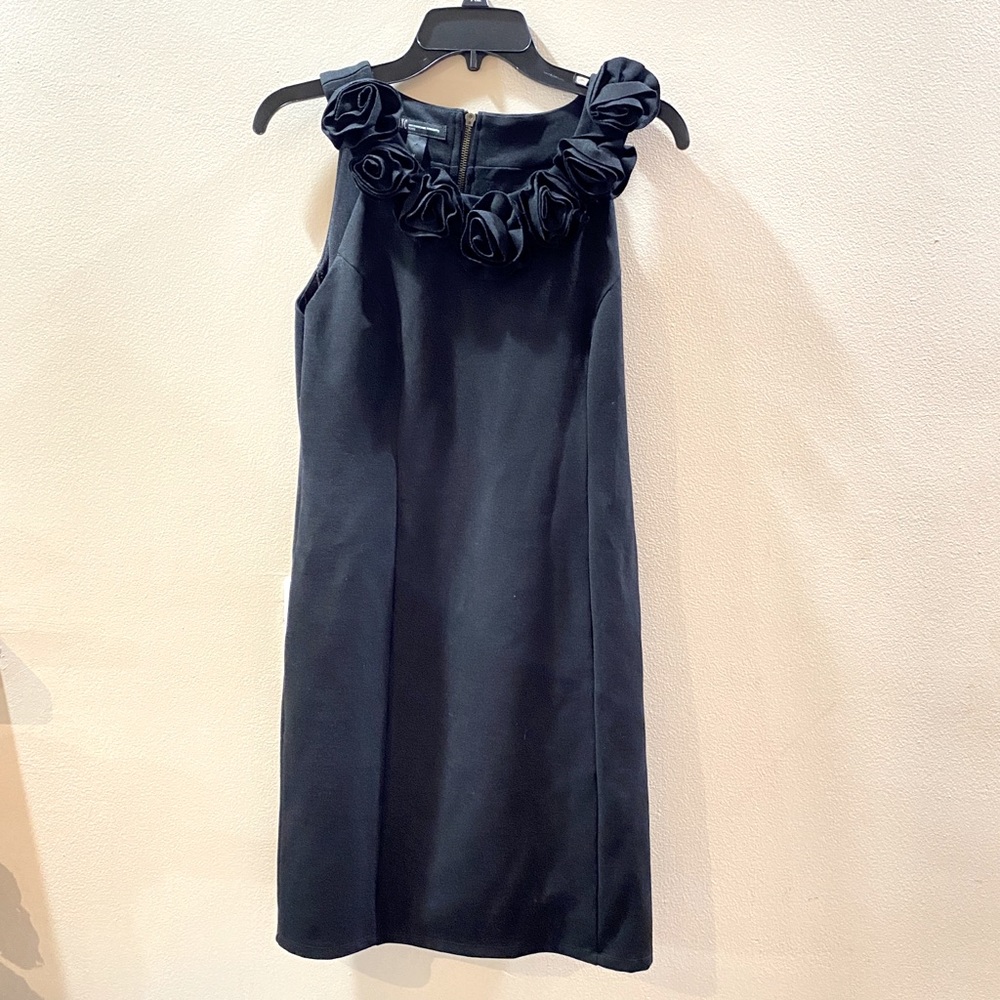 I.N.C. International Concepts black rose dress.